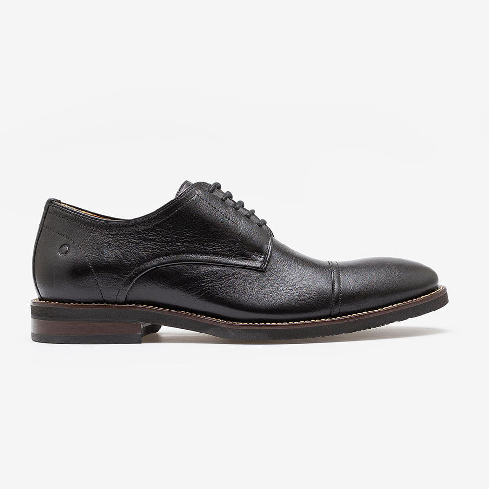 Black 7-13US Ferracini Casual Wingtip Leather Oxford Men's Shoes 