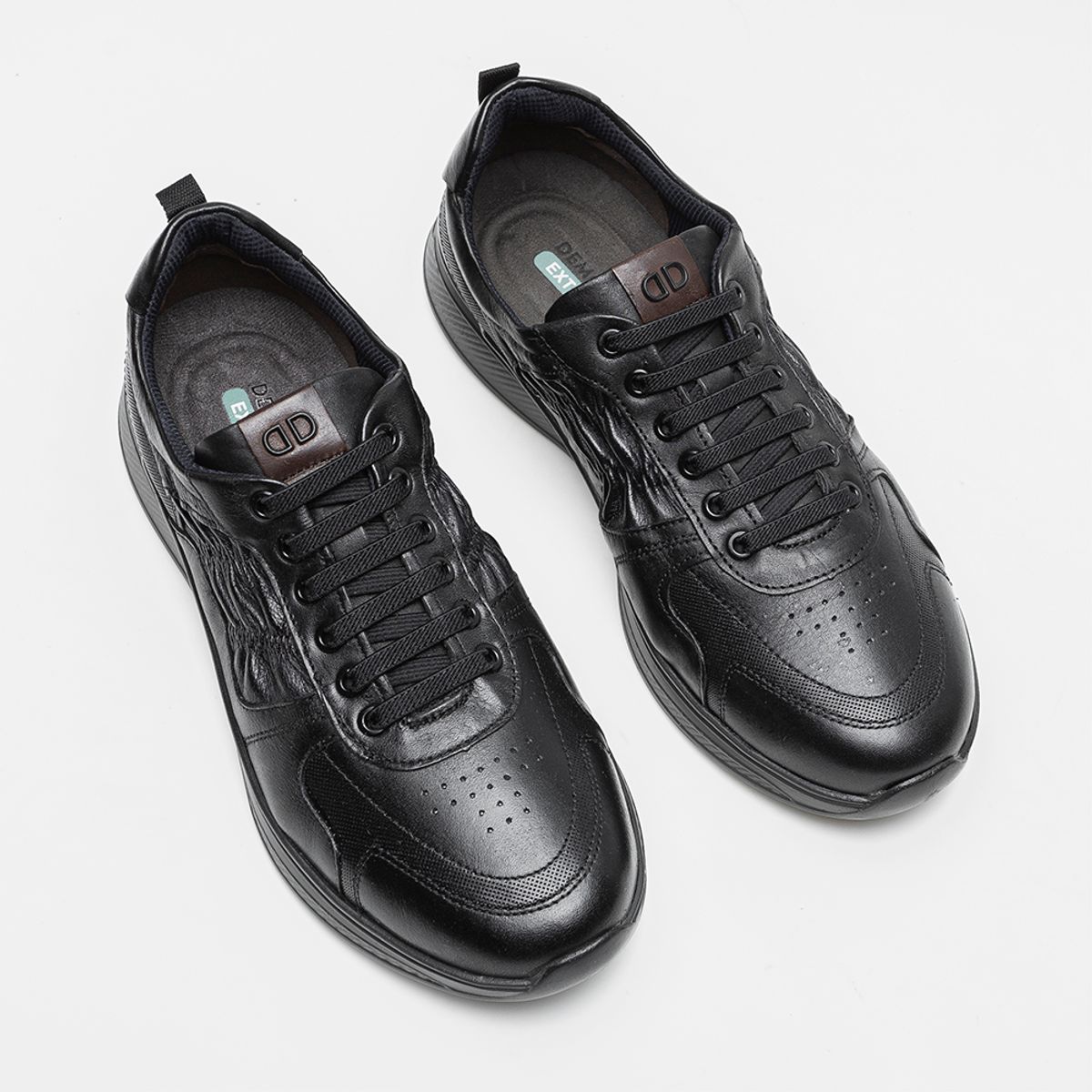 Sapatênis Denim Journey Extra Soft Preto - Democrata