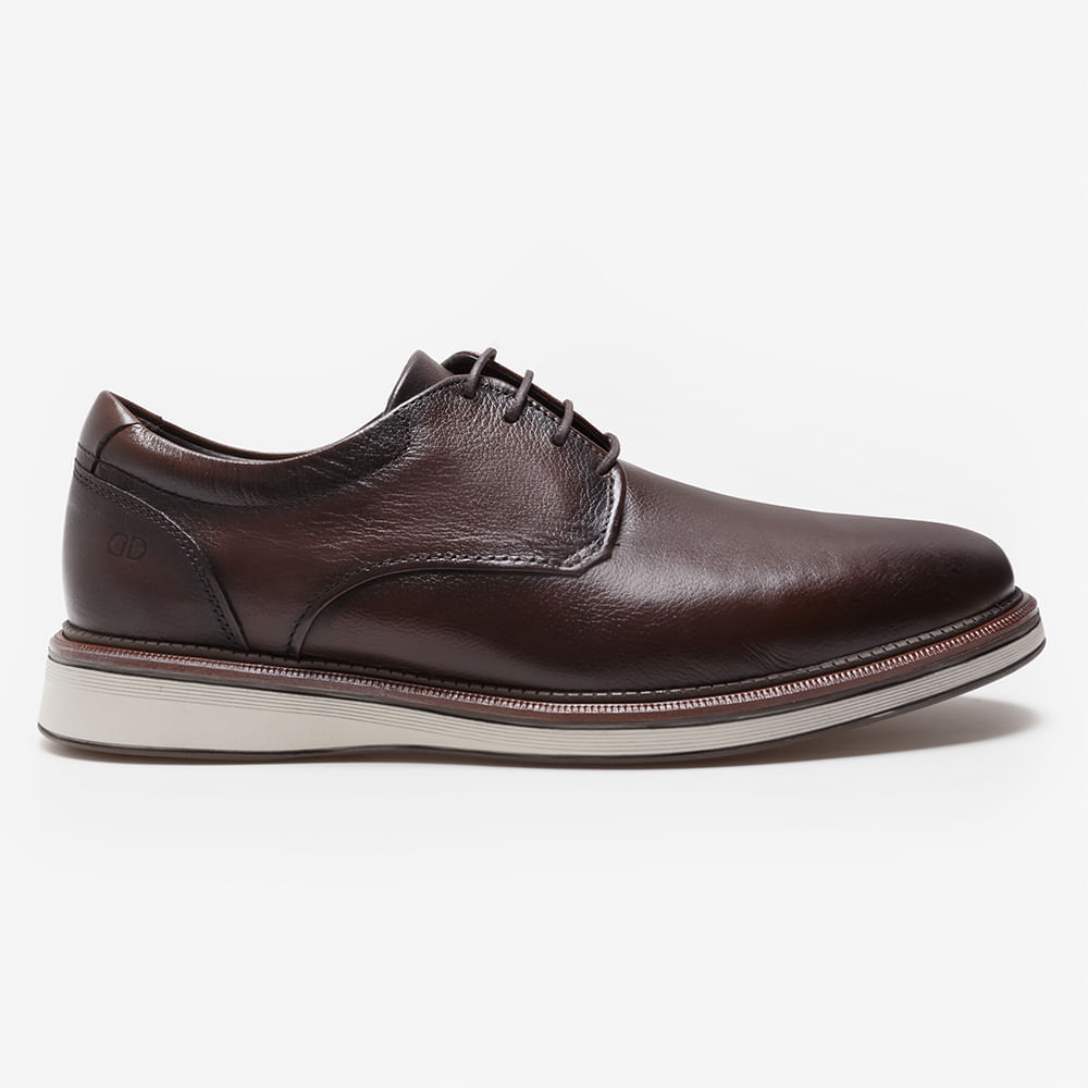 Sapato Metropolitan James Hi-Soft 32 Mogno