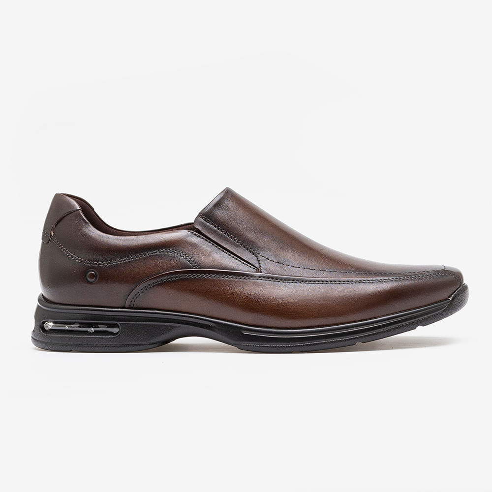 Sapato Smart Comfort Air Spot Marrom