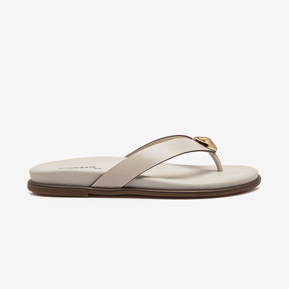 Rasteira Feminina Zoe Branco